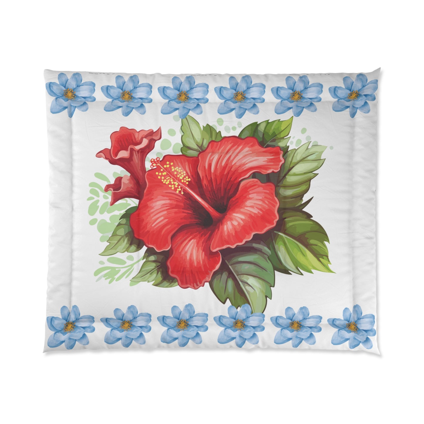 The Ultimate Comfort Doona Blanket - Flower with  flower edges