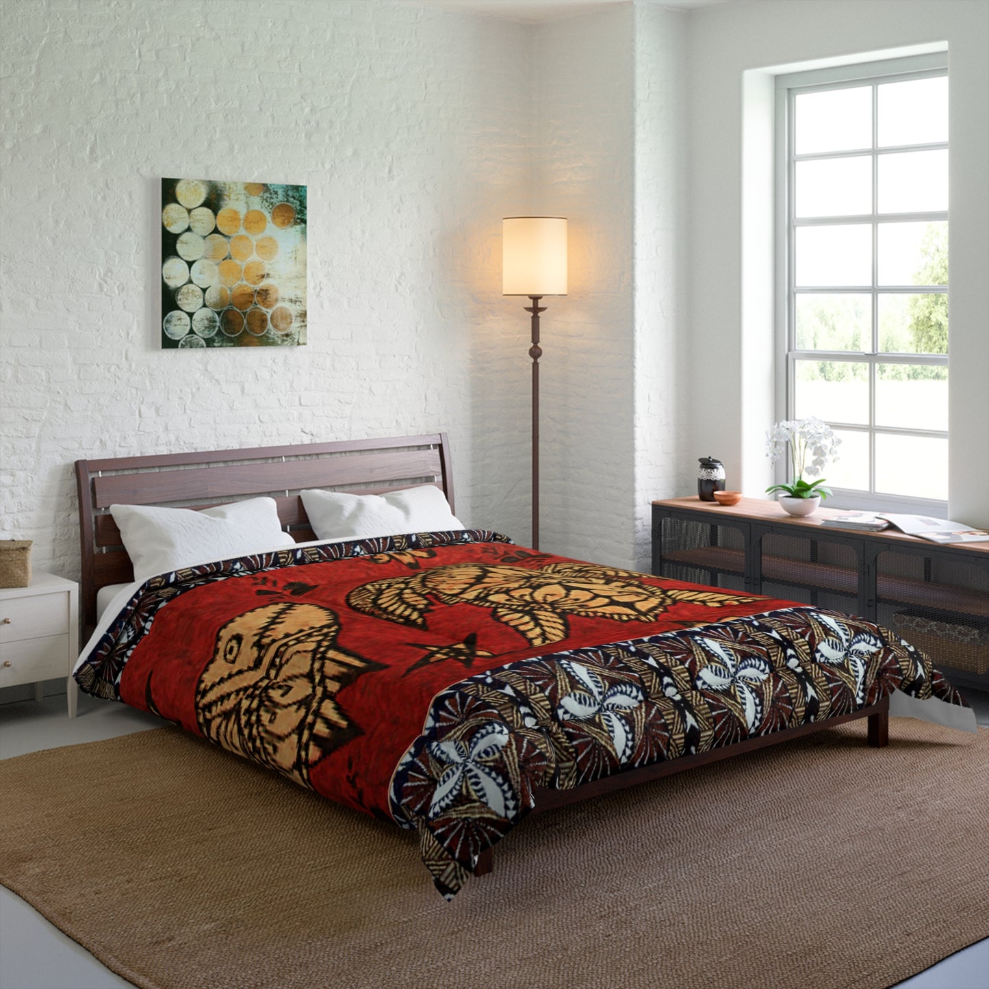 The Ultimate Comfort - Doona blanekts - with a Tapa Design